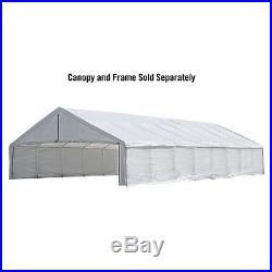 ShelterLogic 30'x50' Ultra Max Industrial Canopy Enclosure Kit in White