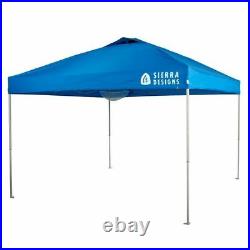 Sierra Designs 10'x10' Easy Up One-Push Pop Up Canopy with Shade Wall #21SF1