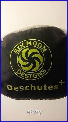 Six Moon Designs Deschutes + Plus silnylon tarp and tyvek floor