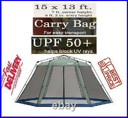 Skylodge Screened Canopy Tent WithInstant Setup, 15x13ft Portable Screen Shelter