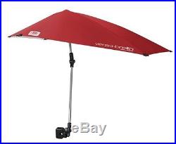Sport Brella All Position Umbrella with Universal Clamp, Golf Beach Shade Canopy
