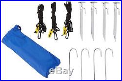 Sport-Brella Portable All-Weather and Sun Umbrella. 8-Foot Canopy. Blue