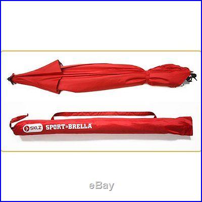 Sport-Brella Umbrella Portable Sun and Weather Shelter (Red)