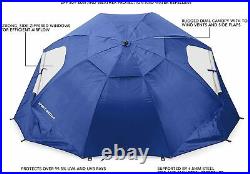 Sport-Brella XL Vented SPF 50+ Sun and Rain Canopy Umbrella (9-Foot, Steel Blue)