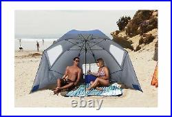 Sport-Brella XL Vented SPF 50+ Sun and Rain Canopy Umbrella for Beach and Sports