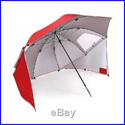 Sport Umbrella Portable Outdoor Sun Beach Shelter Red Weather Shade Canopy New