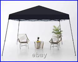 Stable Pop up Outdoor Canopy Tent, Black