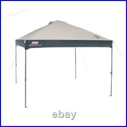Straight Leg Instant Outdoor Canopy Shelter, 10 x 10, Tan & Black