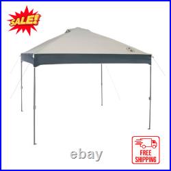 Straight Leg Instant Outdoor Canopy Shelter, 10 x 10 Tan & Black New