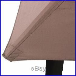 Sunjoy 10 x 12 ft. Replacement Canopy Cover for L-GZ215PST-B Malibu Gazebo