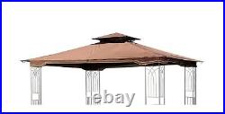 Sunjoy Brown Replacement Gazebo Canopy for 10 x 12 Regency II Patio Gazebo, E