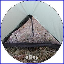 Tarp with Tent Pole Data & Mosquito Net Nomad for 2 Person Lightweight Canopy