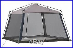 Tent Camping Instant Screen House Coleman Shelter Shade Canopy 11' x 11' No Bugs