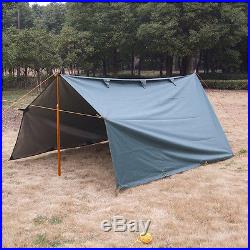 Tent Canopy Tarp Camping Shelter Waterproof Awning Cover Outdoor Rain Sun Beach