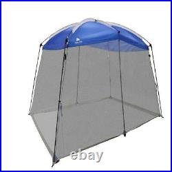 Tent Large Roof Screen House 13ft x 9ft One Room Outdoor Blue Camping Family
