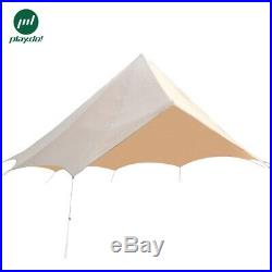 Tent Mate Waterproof Bell Tent Tarp Sunshade Canvas Camping Yurt Rain Fly Awning
