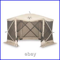 Tent Portable Screen 6 Sided Gazelle People Square Tents Setup 8 Persons Carry