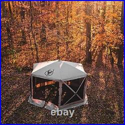 Tents G6 8 Person 12 by 12 Pop Up 6 Sided Portable Hub Outdoor Gazebo Screen