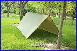 TheBlueStone Rain Tarp Shelter in 10 x 10 FT for Canopy Hammock Outdoor Camping