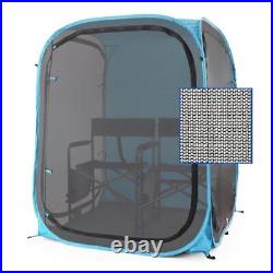 The Original WeatherPod XL 1-Person Bug Screen Pod Pop-Up Mosquito Sea Blue