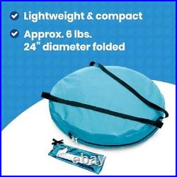 The Original WeatherPod XL 1-Person Bug Screen Pod Pop-Up Mosquito Sea Blue