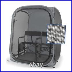 The Original WeatherPod XL 1-Person Bug Screen Pod Pop-Up Mosquito Silver