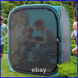 The Original WeatherPod XL 1-Person Bug Screen Pod Pop-Up Mosquito Silver