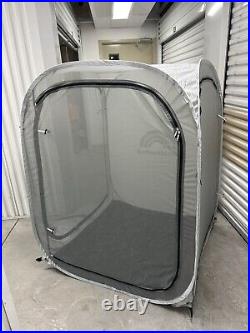 The Original WeatherPod XL 1-Person Bug Screen Pod Pop-Up Mosquito Silver