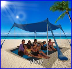 Tienda Carpa De Sombra Para Playa Dia De Campo Portatil Proteccion UV Calidad