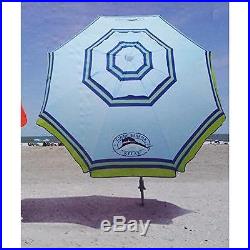 Tommy Bahama 2015 Sand Anchor 7 feet Beach Umbrella with Tilt and Telescoping