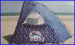 Tommy Bahama 9FT Wide Portable Sun Shelter/Tent/Beach Umbrella with Zippered