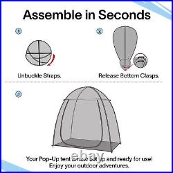 TopGold Instant Pod Weather Tent Clear Igloo Tent Outdoor Pod for Sports