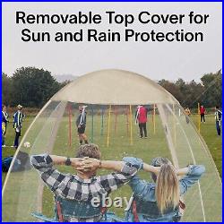 TopGold Pop Up Pod Sports Weather Tent Clear Igloo Tent Outdoor Pod for Sports