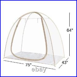 TopGold Pop Up Sport Canopy Camping Tent Cold Pod Fishing Tent Clear Bubble Tent