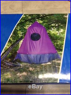 Treepod Hanging Treehouse Tent Purple