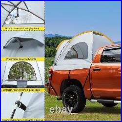 Truck Bed Tent, 5.2'-8.3' Pickup Truck Tent PU2000mm Waterproof for 2 Person