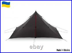 UL hiking tent PYRAOMM DUO (Made in Ukraine) 460g only LitewayT shelter hiking