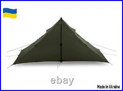UL hiking tent for backpackers (Made in Ukraine) PYRAOMM SOLO 360g only LitewayT