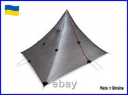 UL tent (Made in Ukraine) PYRAOMM MAX DCF 570g LitewayT shelter 4-5p Dyneema