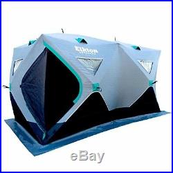 UPGRADED 4season Insulated Waterproof Ice Fishing Shelter Warm Tent 6-8 Pers
