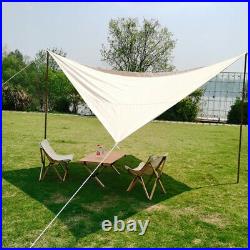 US Ship Outdoor Canvas Shelter Tent Canopy Diamond Awning Tent for Sun Shade