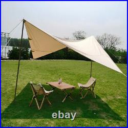 US Ship Outdoor Canvas Shelter Tent Canopy Diamond Awning Tent for Sun Shade