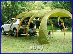 US Shipped Waterproof Portable Family Camping Tunnel Tent Top Canopy for Car BBQ