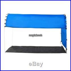 UV 180T Beach Tent Portable Canopy Umbrella Sun Shelter Waterproof Blue