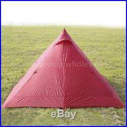 Ultralight 2 Person Tent Double-Side Waterproof Outdoor Camping Tent Sun Shelter