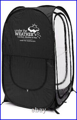 Under the Weather MyPod 1 Person Pop-up Weather Pod The Original, Patented black