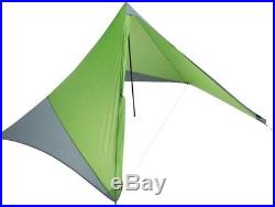 Used Nemo Apollo 3P Pentagonal Tarp with Center Pole Green/Gray Bikepacking tent