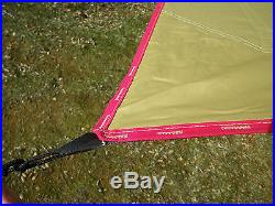 VERY RARE MOSS OUTFITTER WING SHELTER TENT TARP, PRE MSR EXCELLENT CONDITION