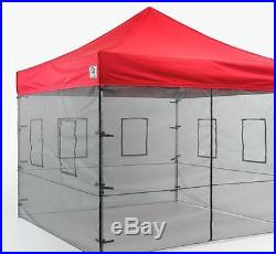 Vendor Tent Walls Kit Food Service Windows Outdoors Shelter Impact Canopies