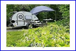 Versatility Teardrop Awning for SUV RVing, Car Camping, Trailer and Overlandi